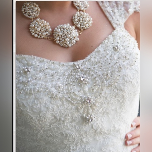 Justin Alexander wedding dress style 9733 size 20 - Picture 3 of 12